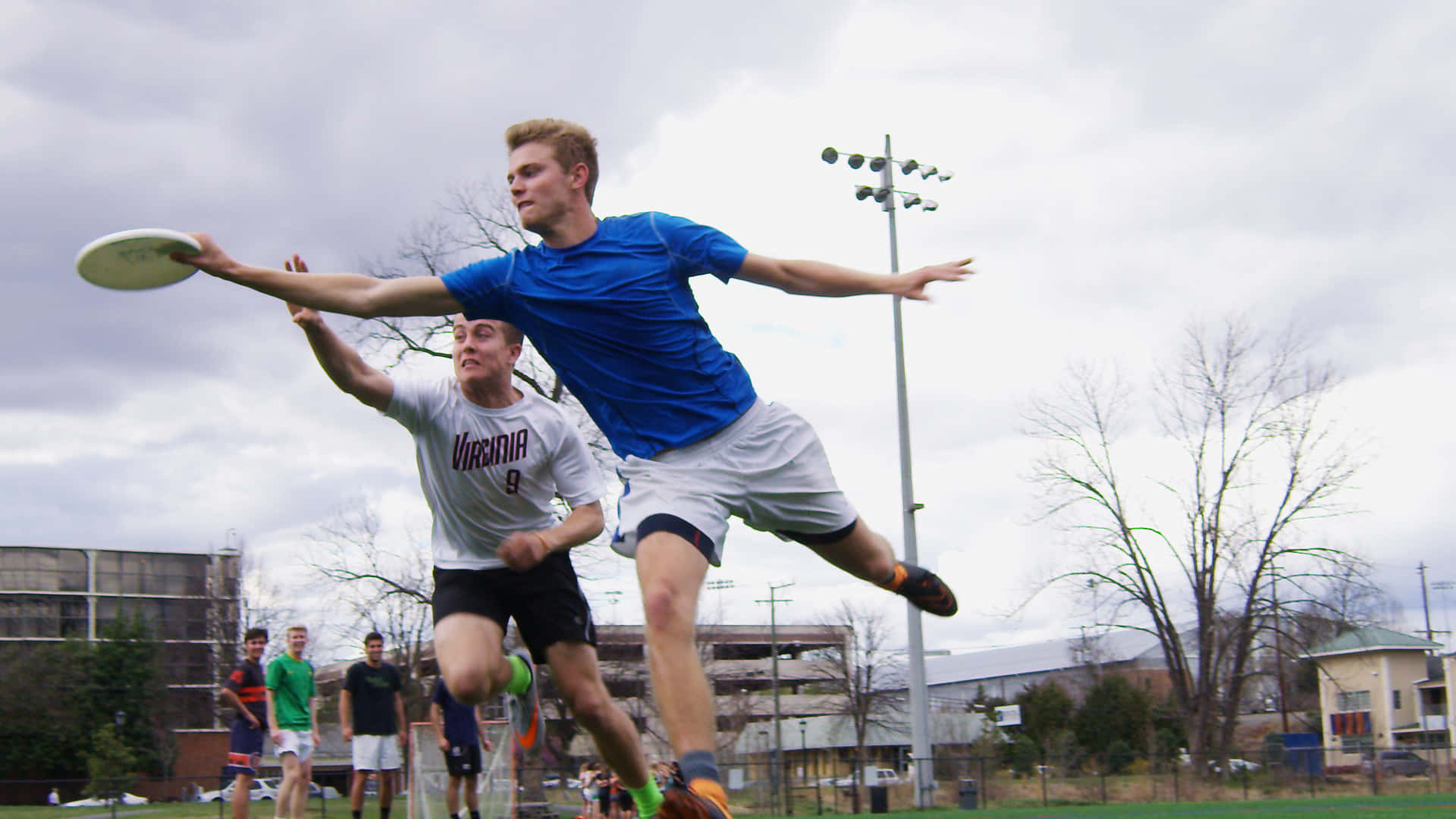 Low Angle Shot Best Ultimate Frisbee Background
