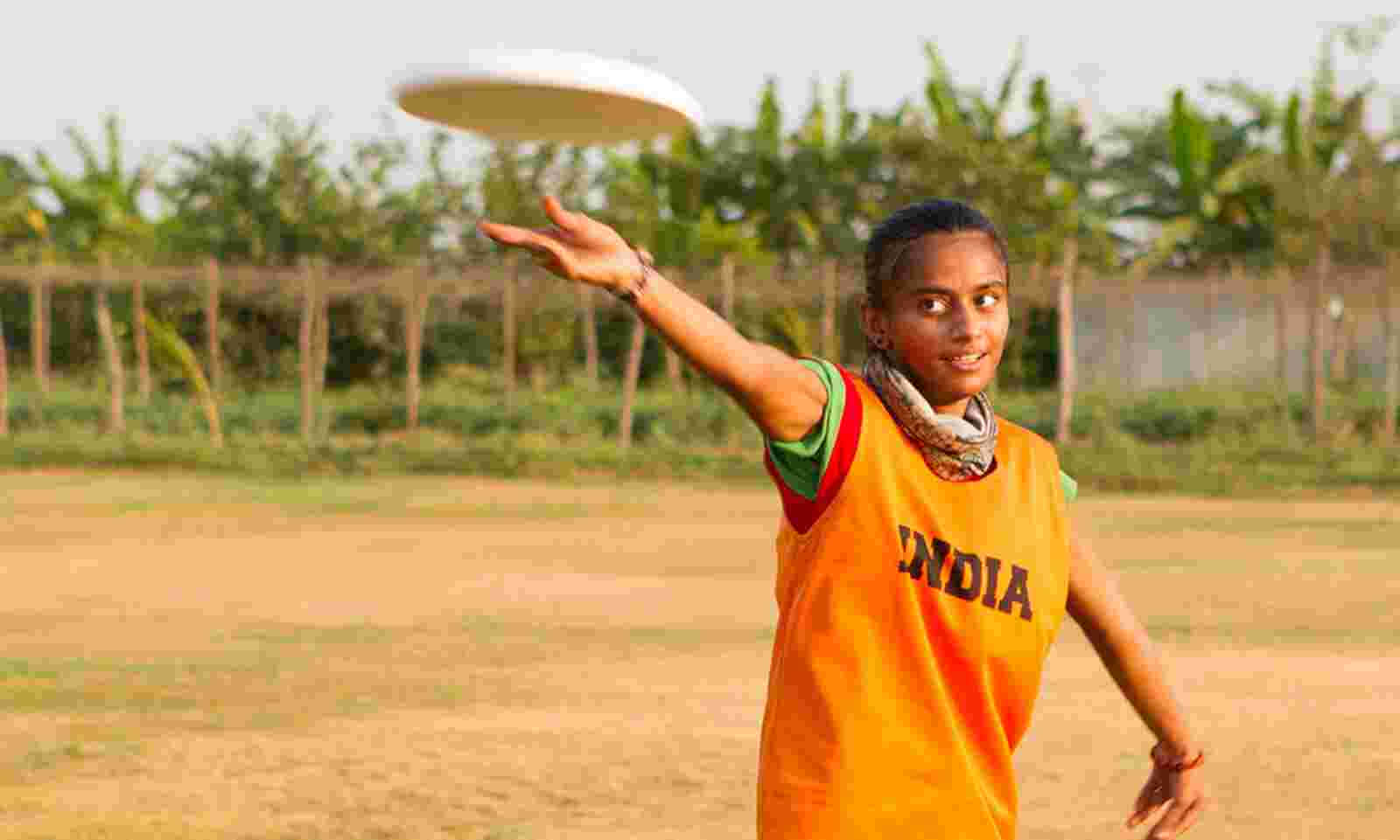 Fundode Tela De Frisbee Ultimate Do Melhor Time Da Índia.