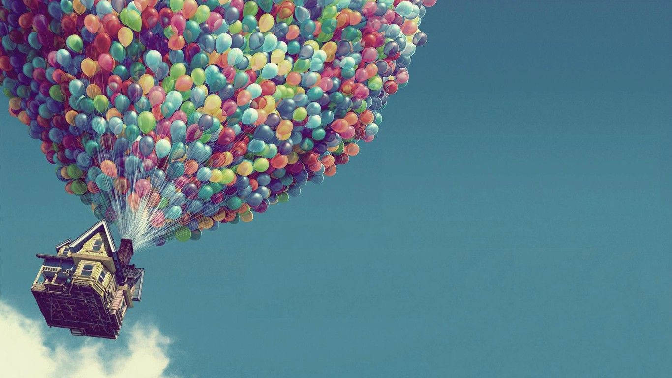 Best Up Movie Balloon House Wallpaper