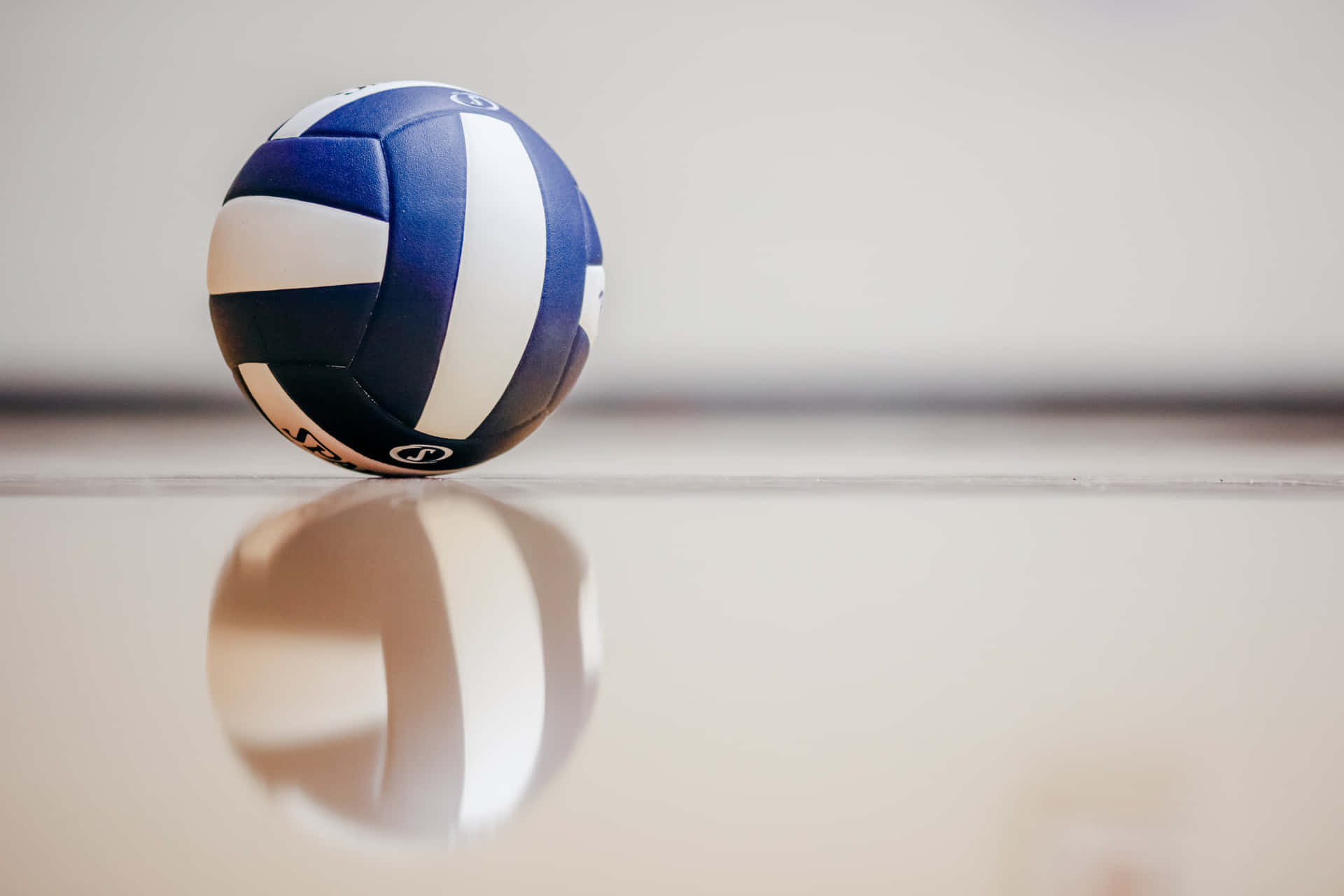 Bästabakgrundsbilden För Volleyball Med Reflektioner.