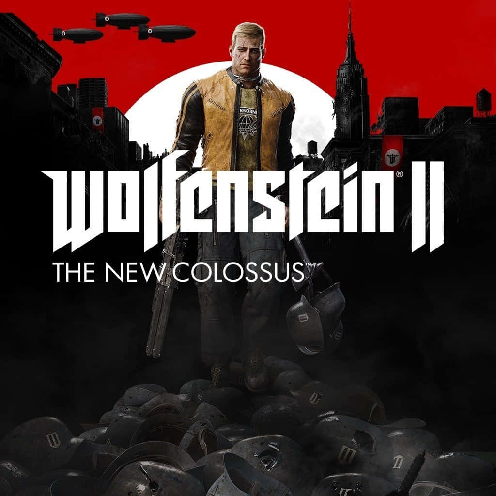 Migliorsfondo Di Wolfenstein Ii New Colossus.