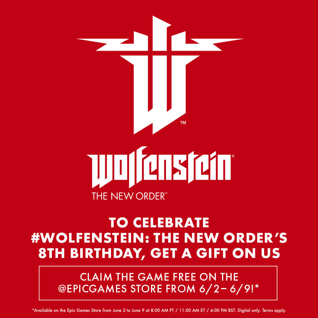 Mejorfondo Épico Gratis De Wolfenstein Ii