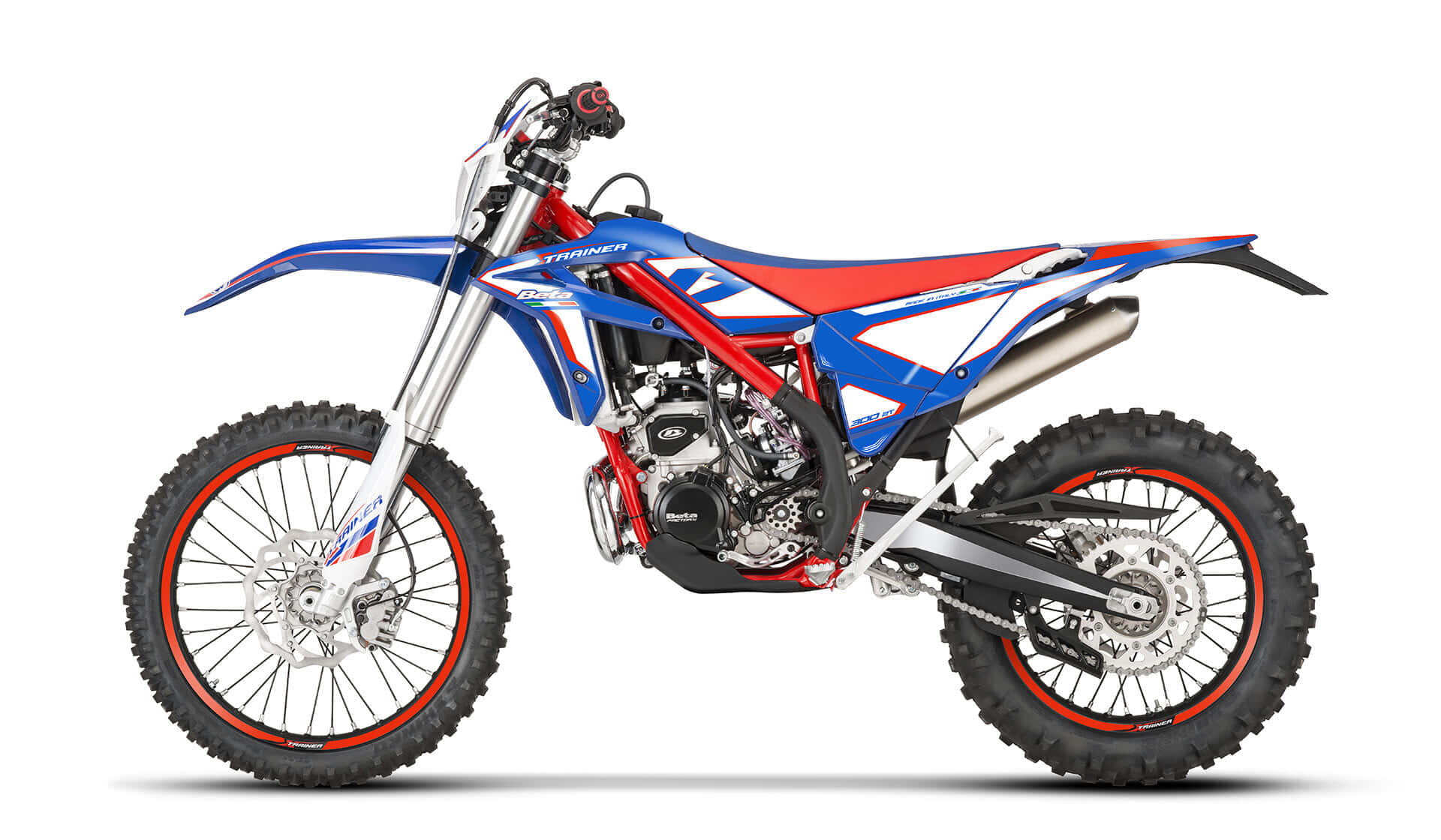 Beta Motorfiets Offroad Bike Profiel Achtergrond