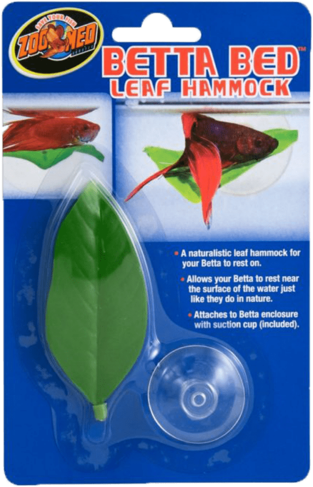 Betta Bed Leaf Hammock Packaging PNG
