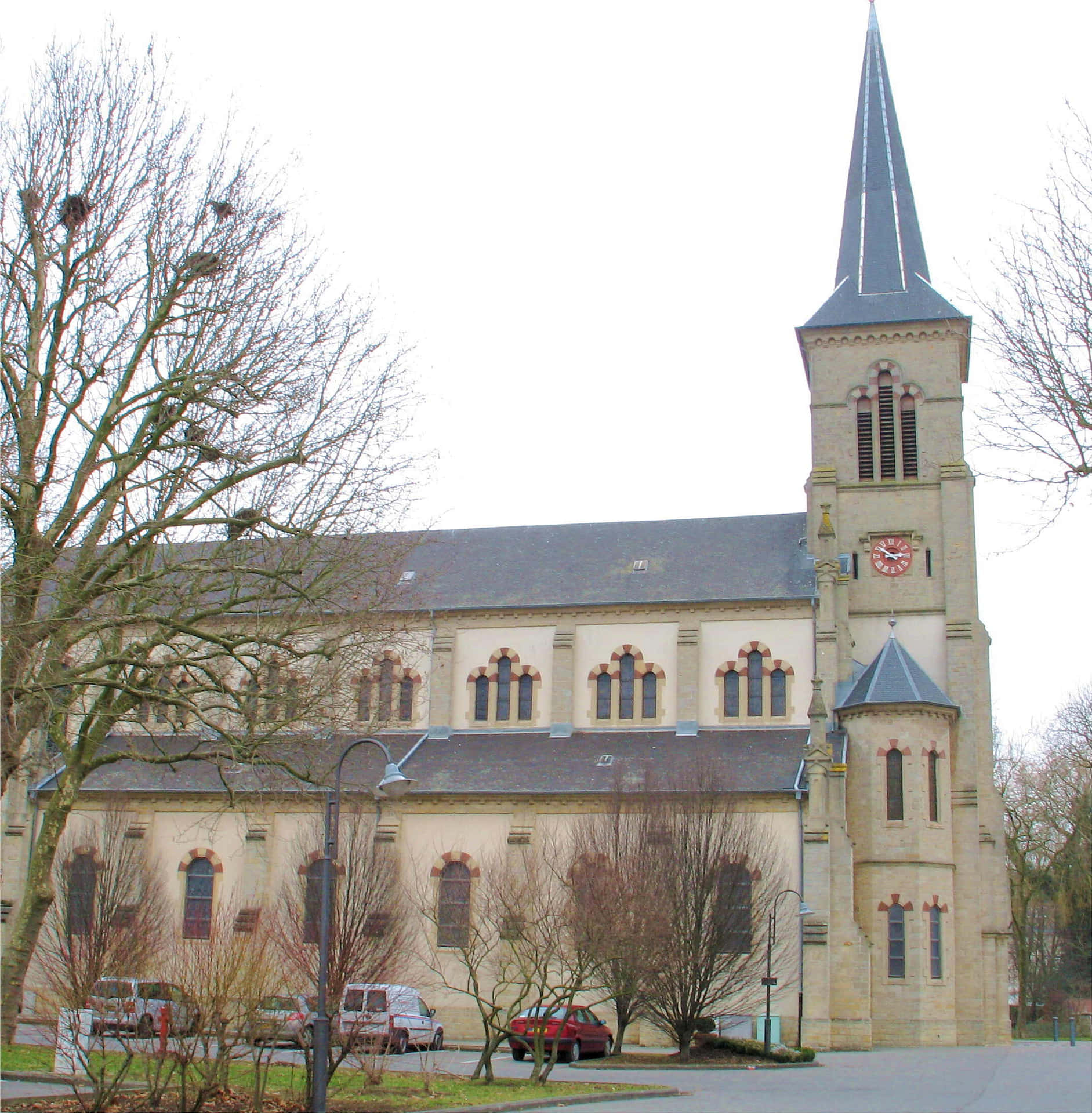 Bettembourg Church Luxembourg Wallpaper
