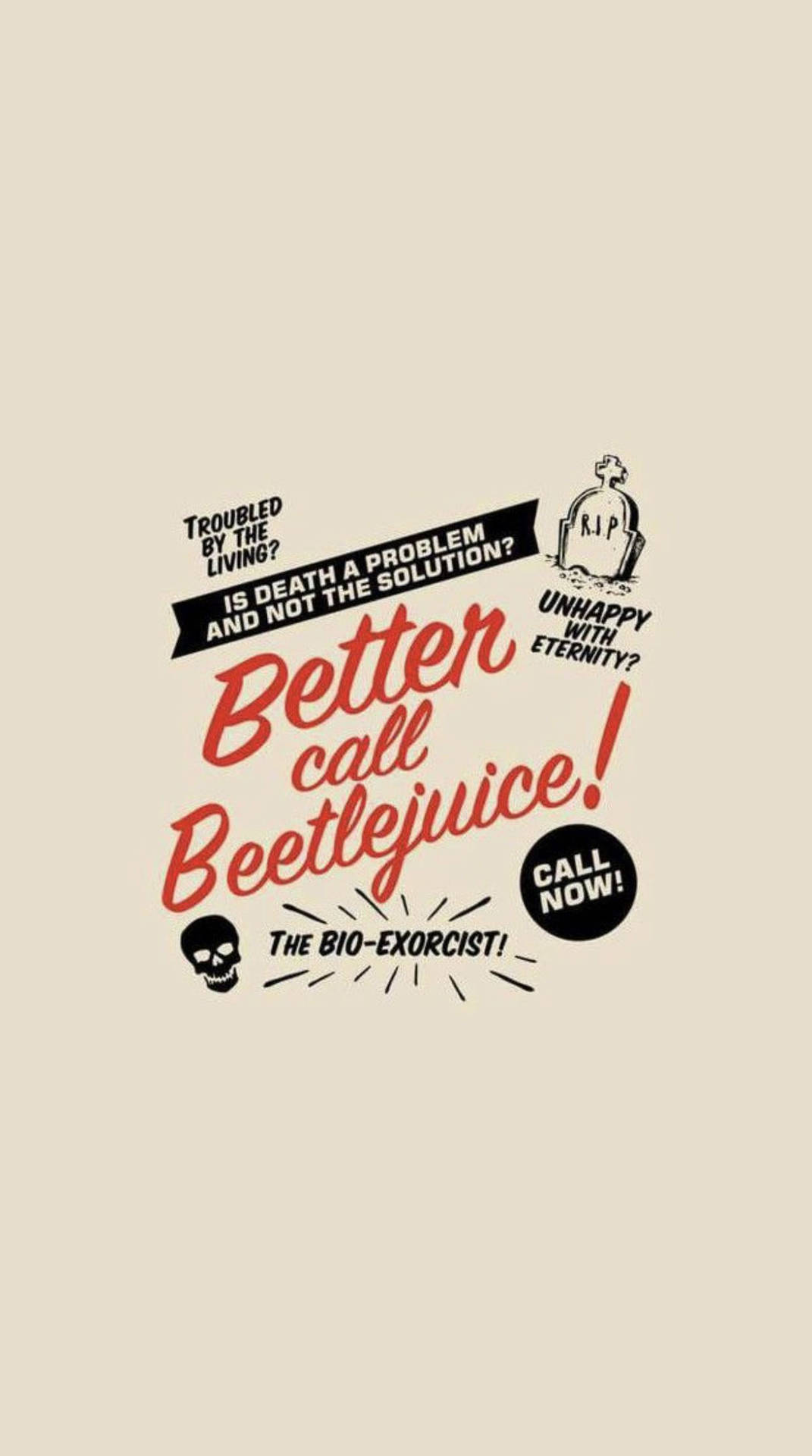 Better Call Beetlejuice Wallpaper