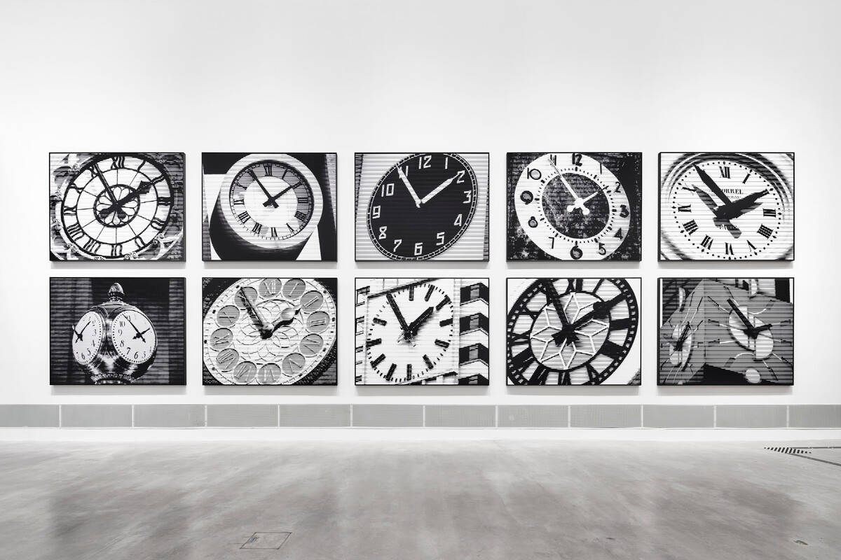 Bettina Pousttchi Clocks Photography Wallpaper