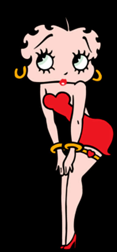 Betty Boop Classic Pose PNG