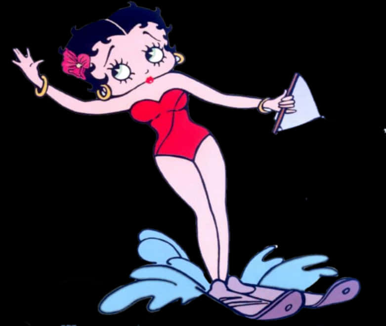 Betty Boop Classic Pose PNG