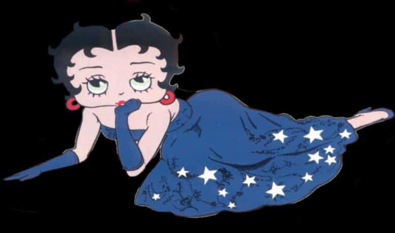 Betty Boop Classic Pose PNG