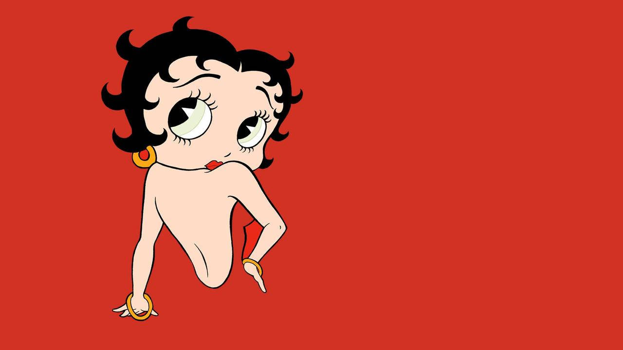 Betty Boop Classic Red Wallpaper
