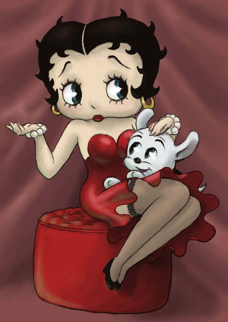 Clásicapersonaje De Dibujos Animados Betty Boop