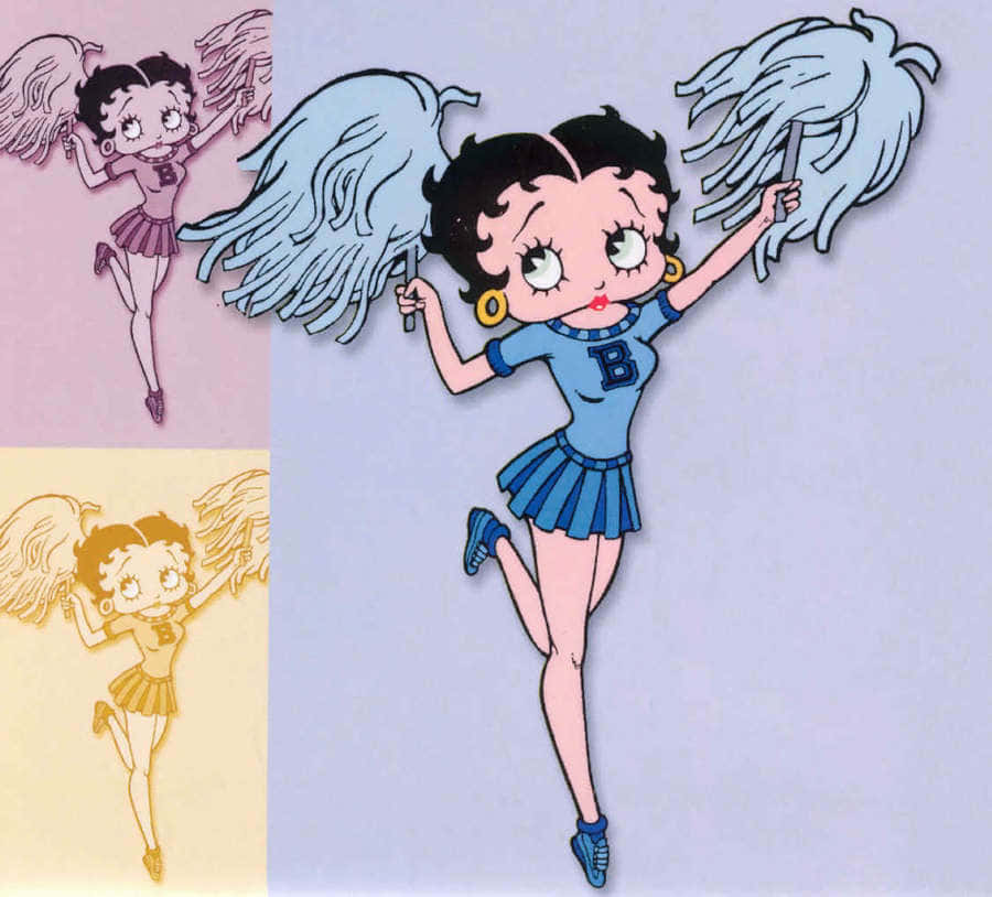 Betty Boop Poses in Fun Style