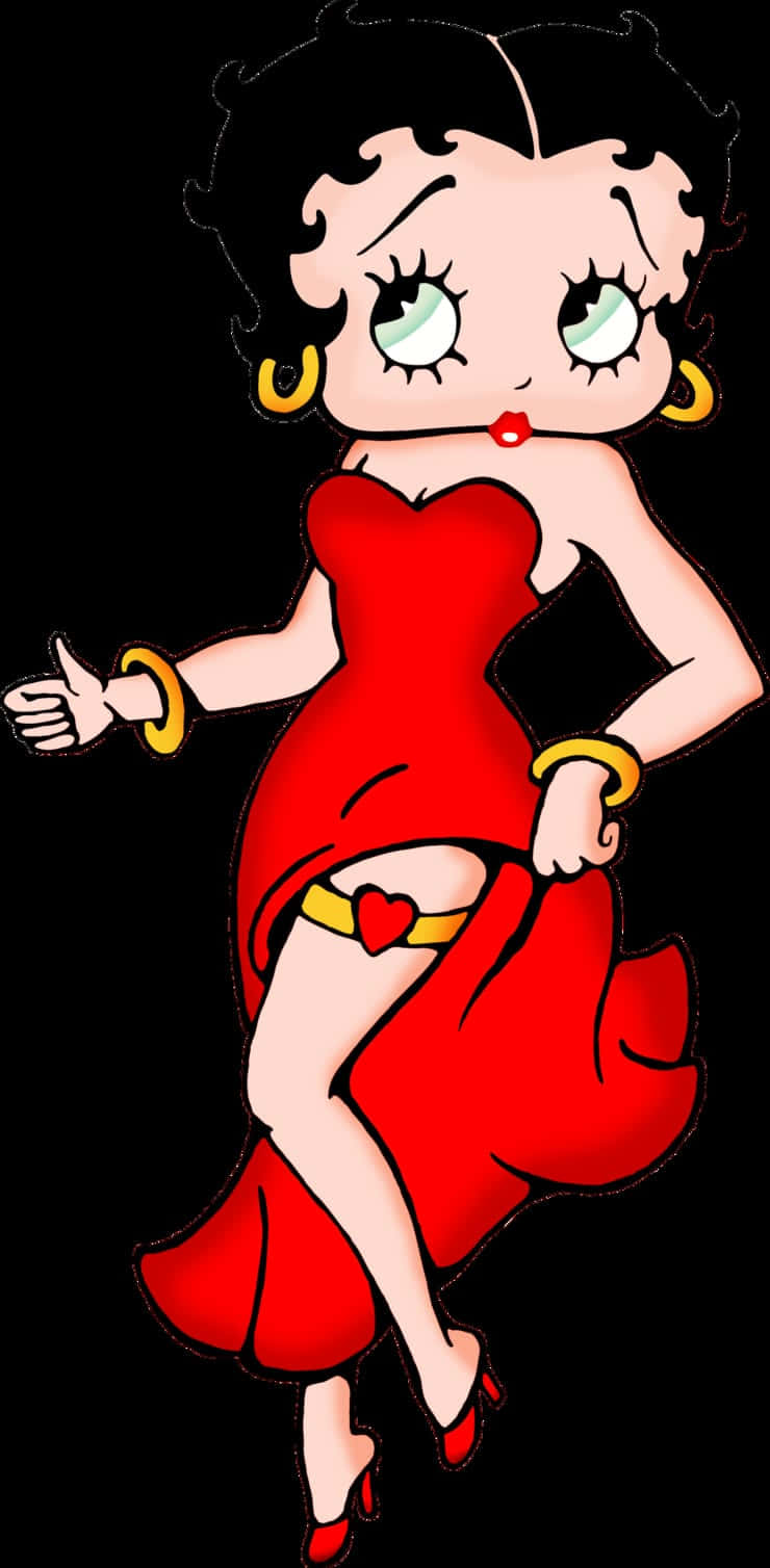 Betty Boop Welcomes Us with a Smile