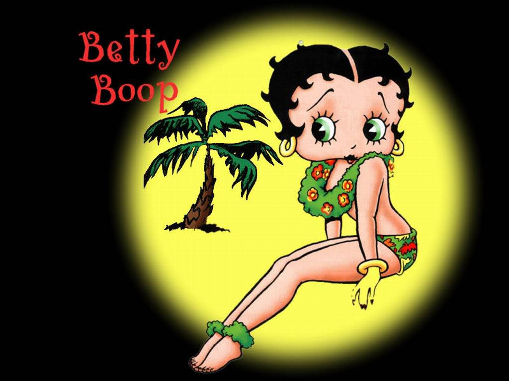 Betty Boop Summer Fashion Wallpaper