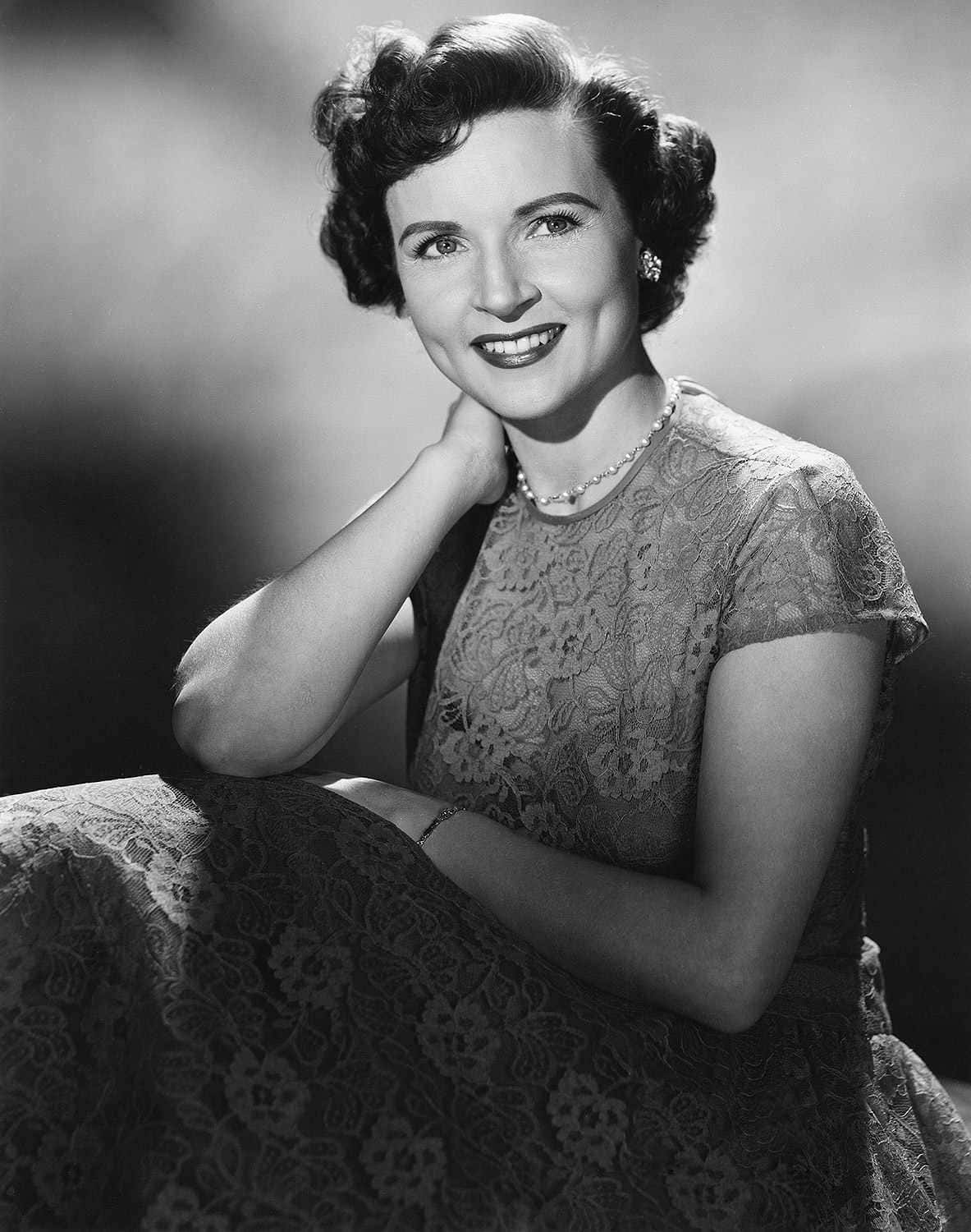 A Radiant Smile from Hollywood's Golden Lady, Betty White