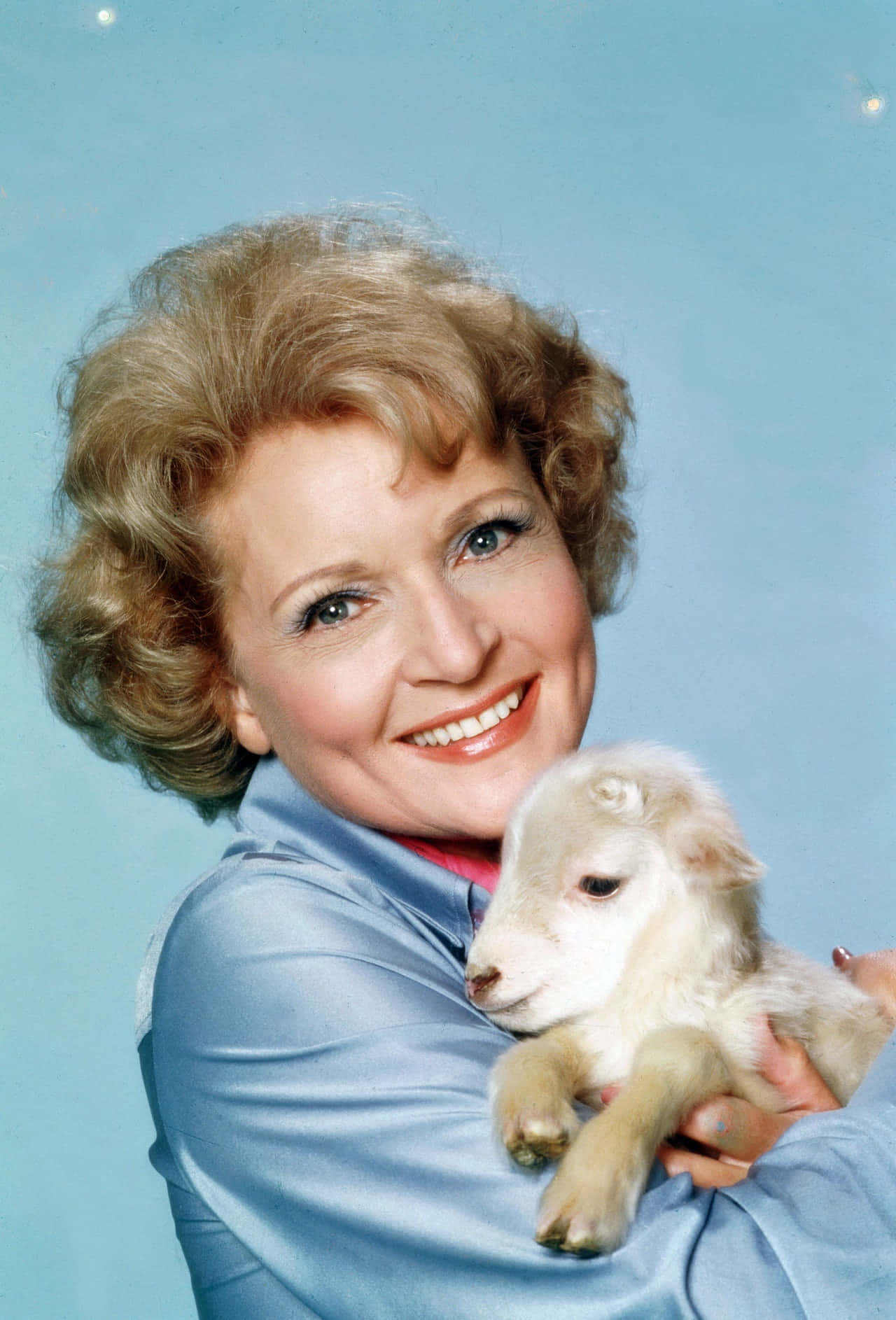 The Iconic Betty White Smiling Brightly