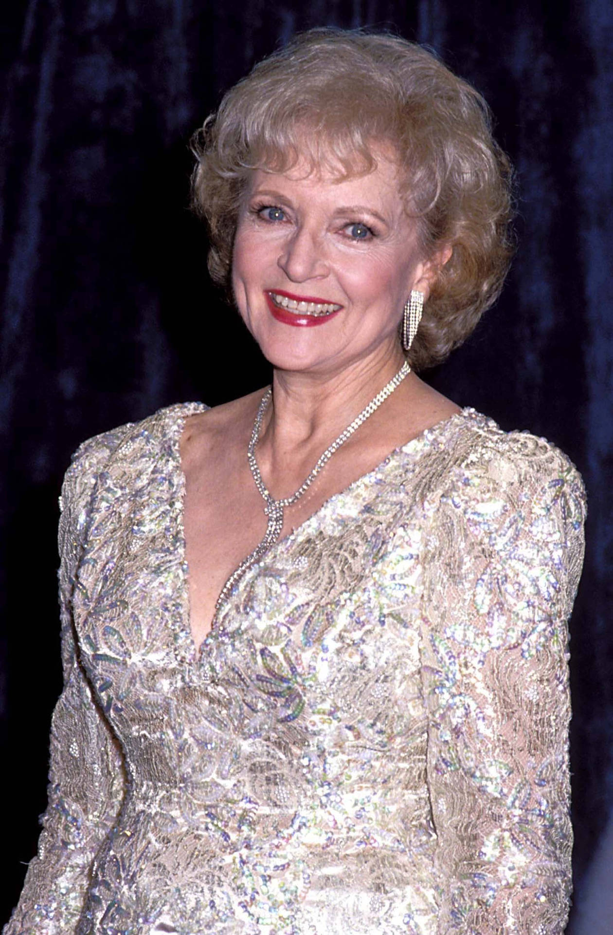 Betty White 1990 Emmy Awards Background