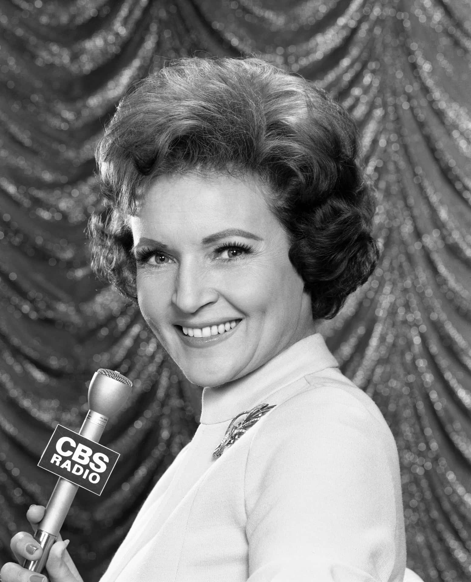 Caption: The evergreen smile of Betty White