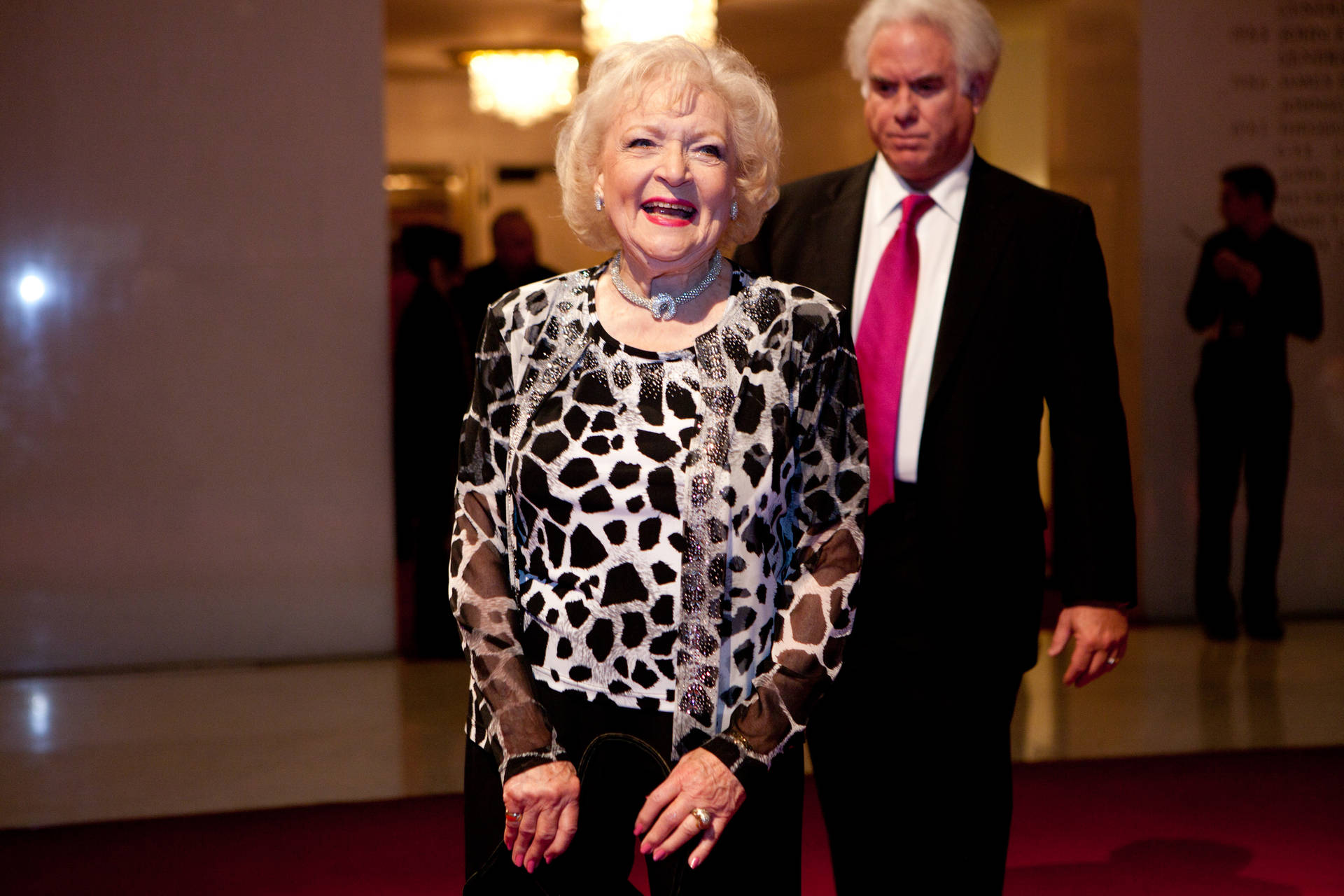 Betty White At Kennedy Center Background