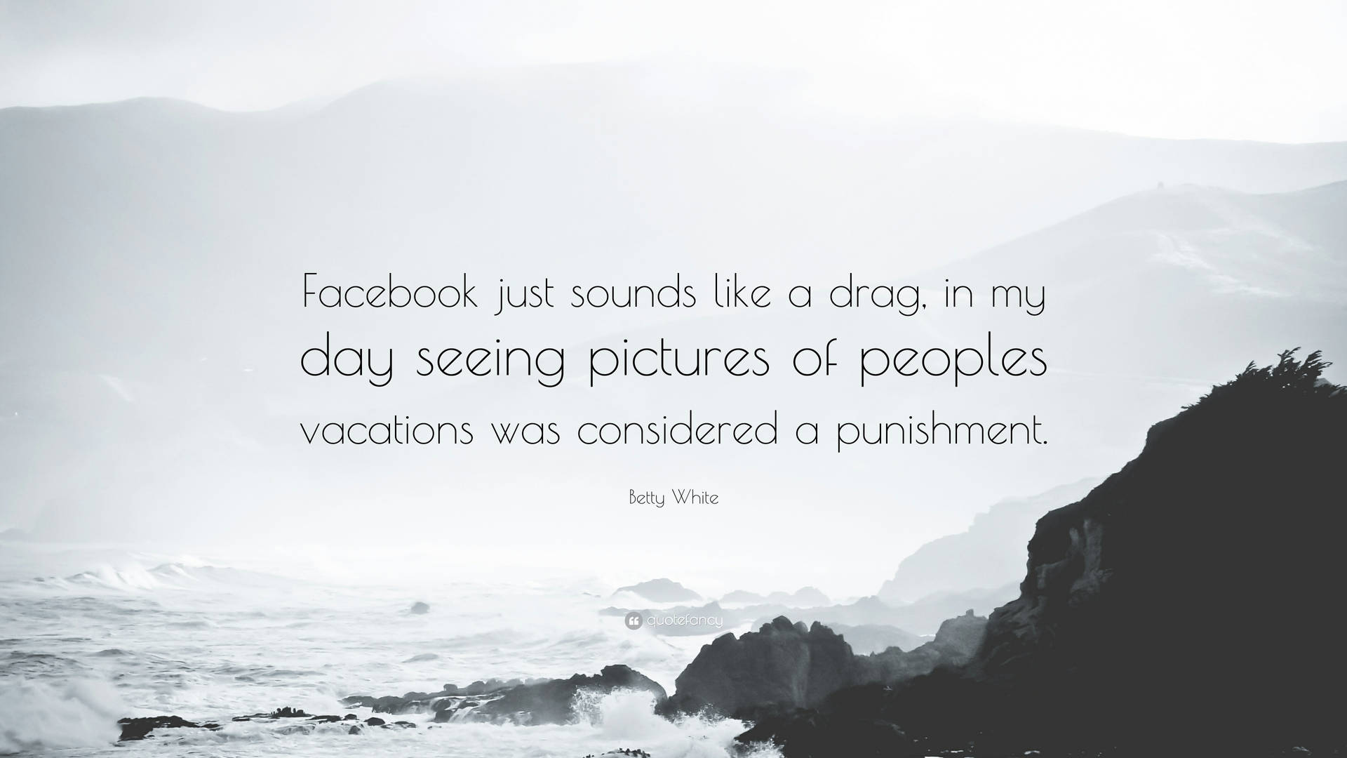Betty White Facebook Cover Quotes Background
