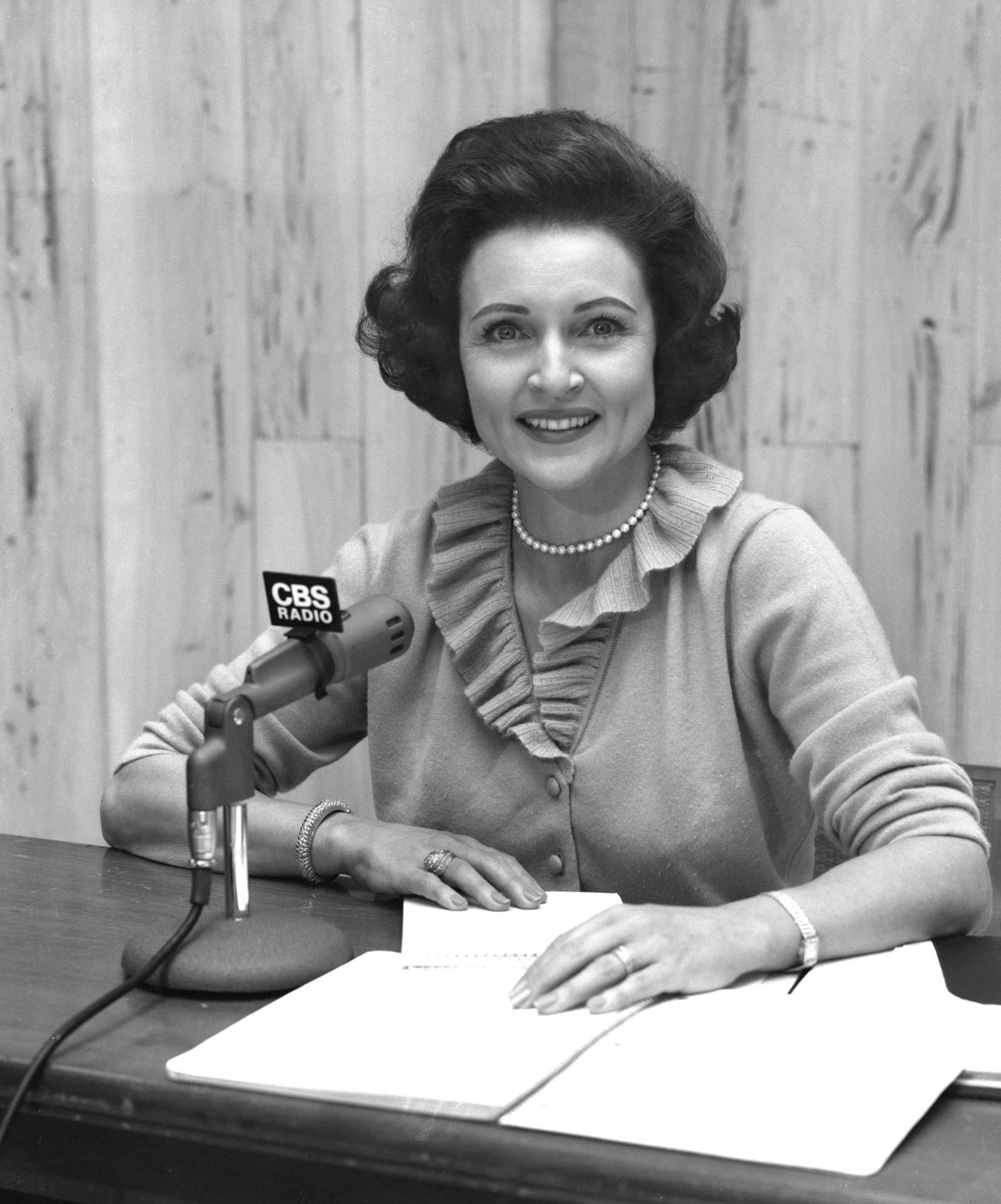 Betty White For Cbs Background
