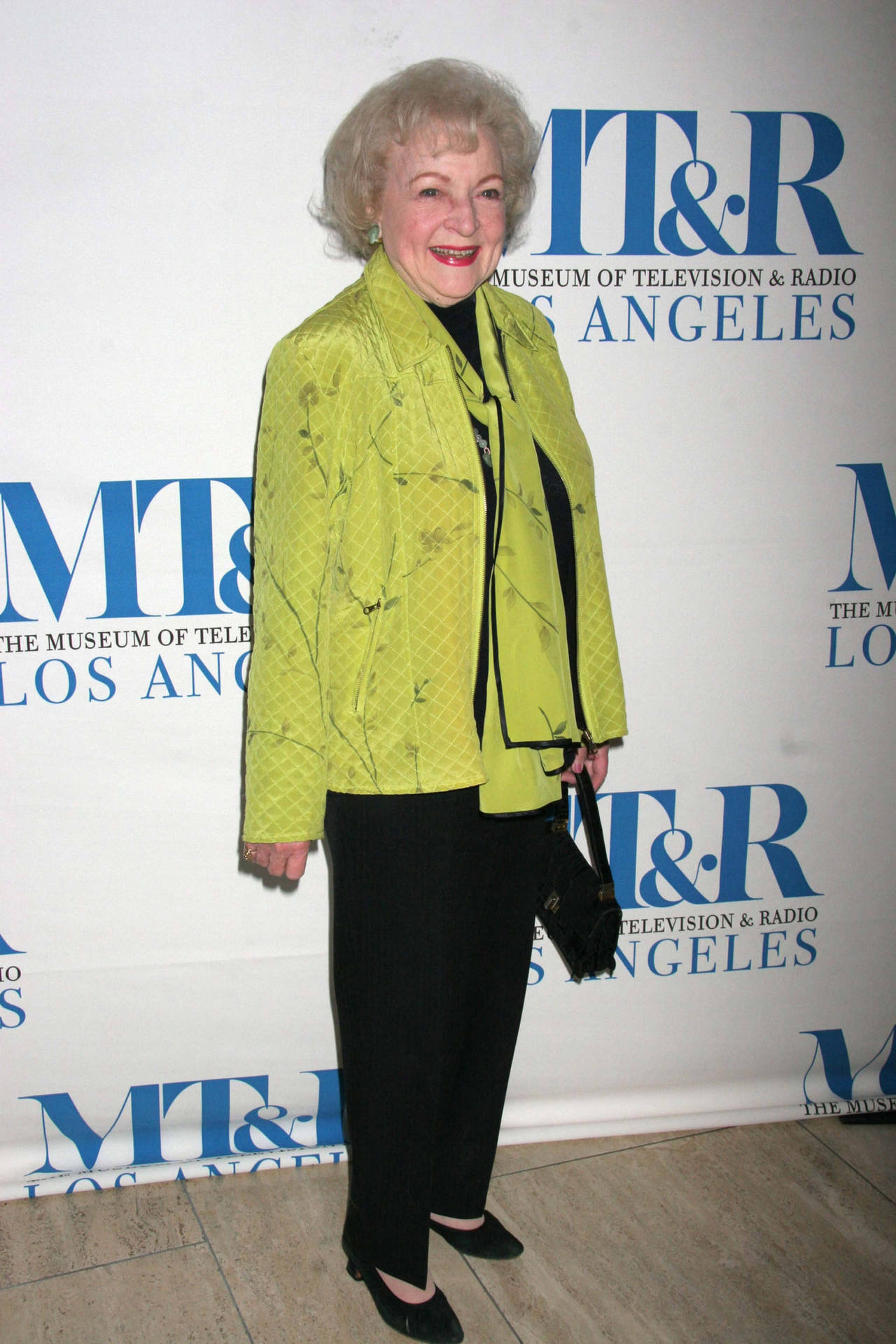 Betty White She Made It Event Background
