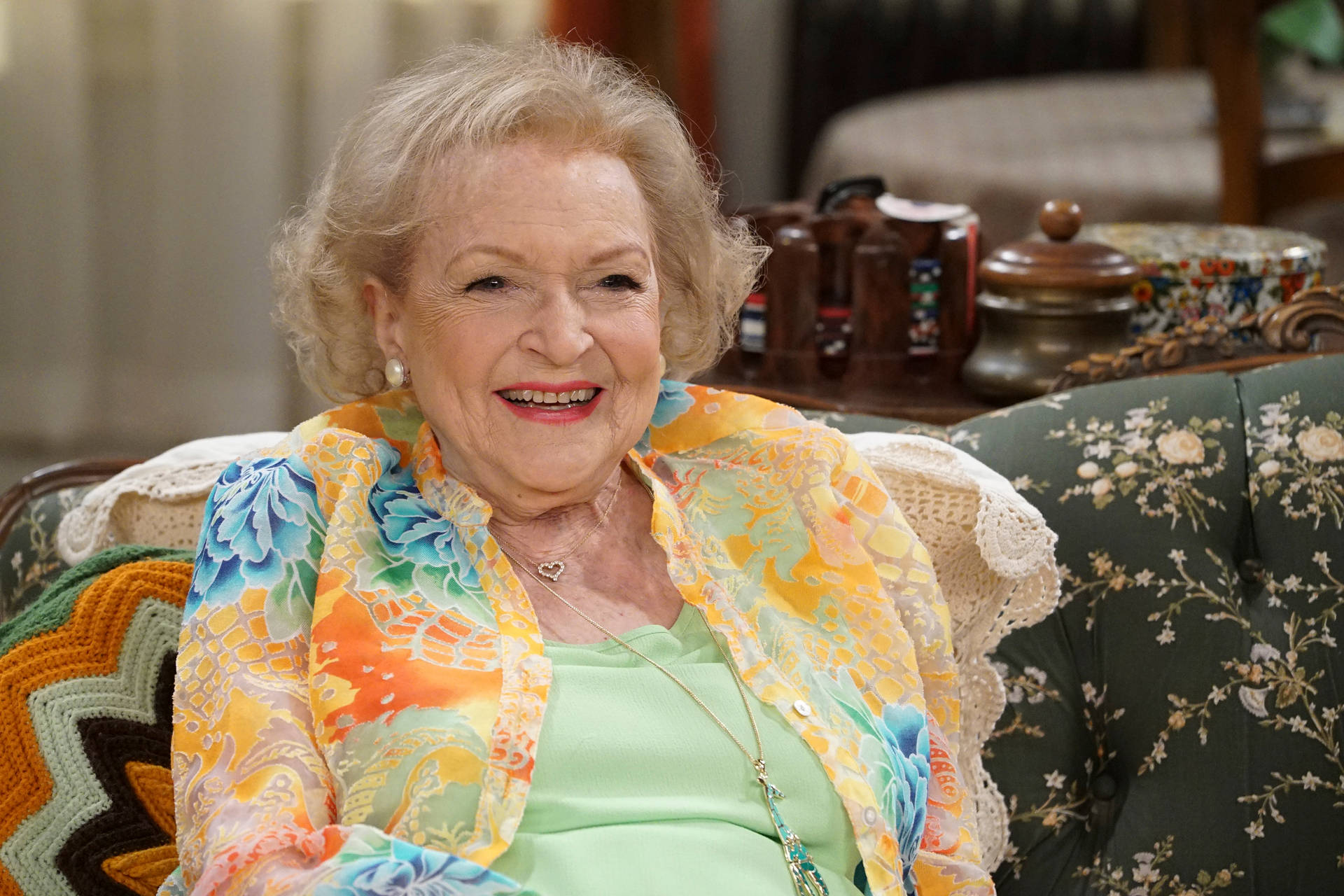 Betty White Young And Hungry Background