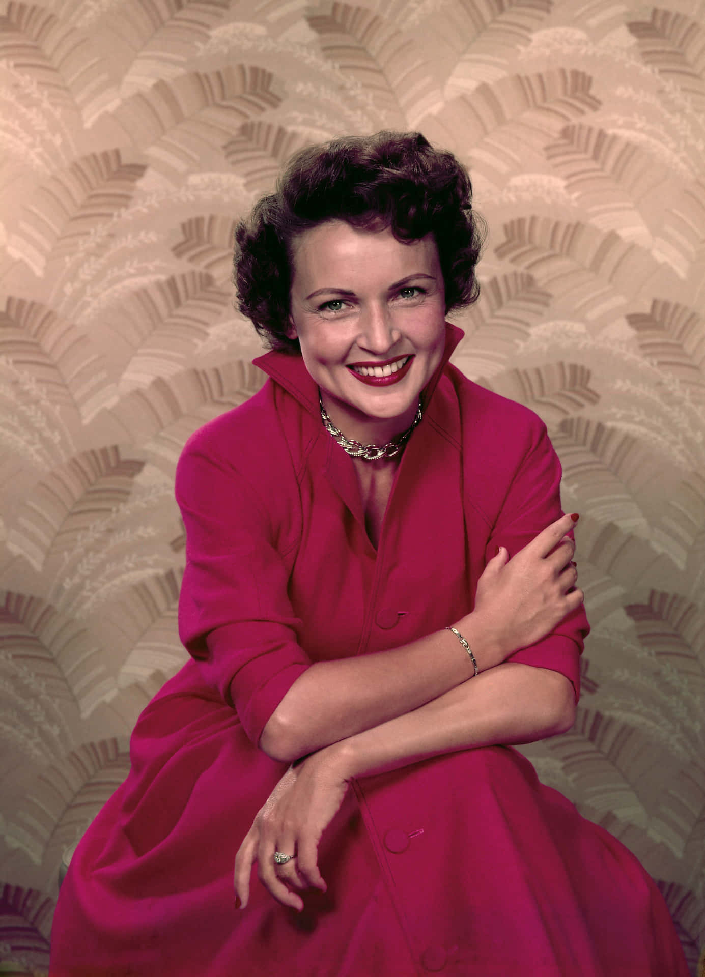 Bettywhite Radiante En Sus Años Más Jóvenes.