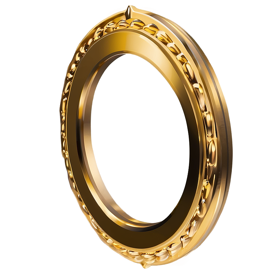 Beveled Gold Edge Png 25 PNG