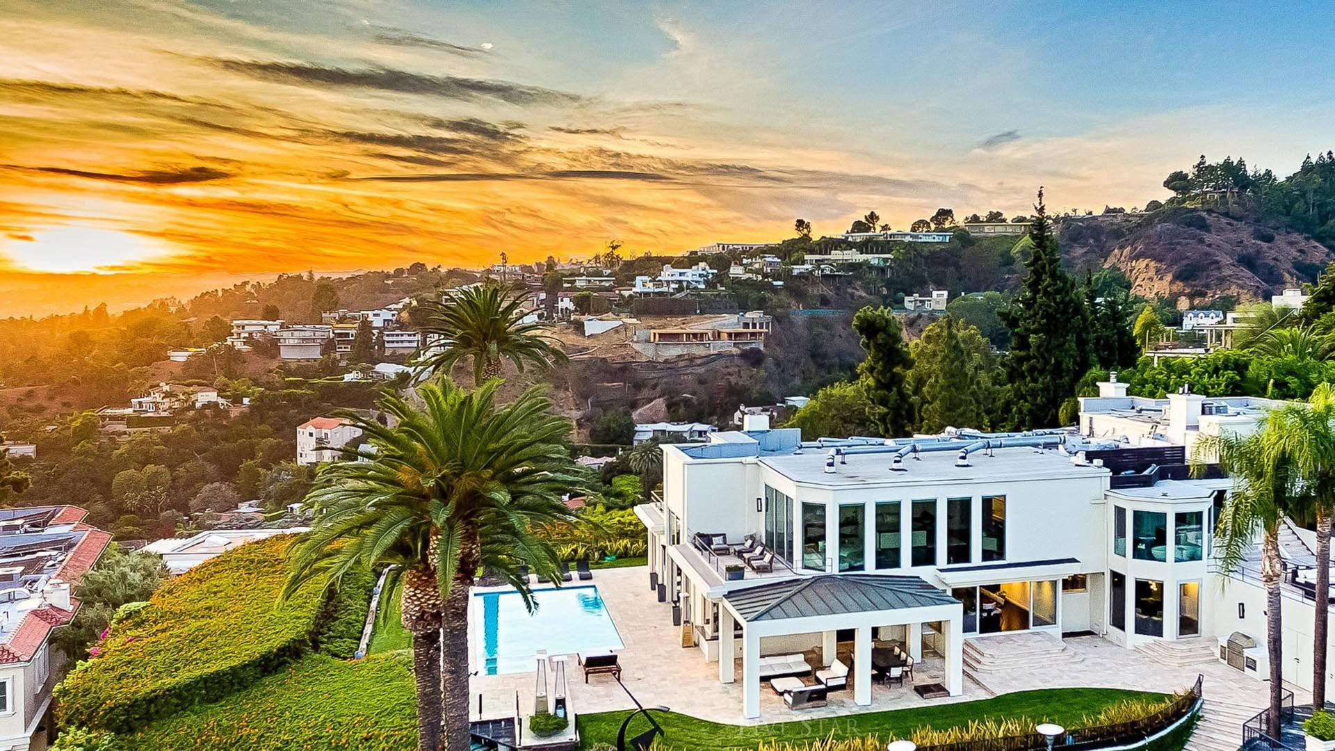 Beverly Hills Los Angeles Sunset Wallpaper