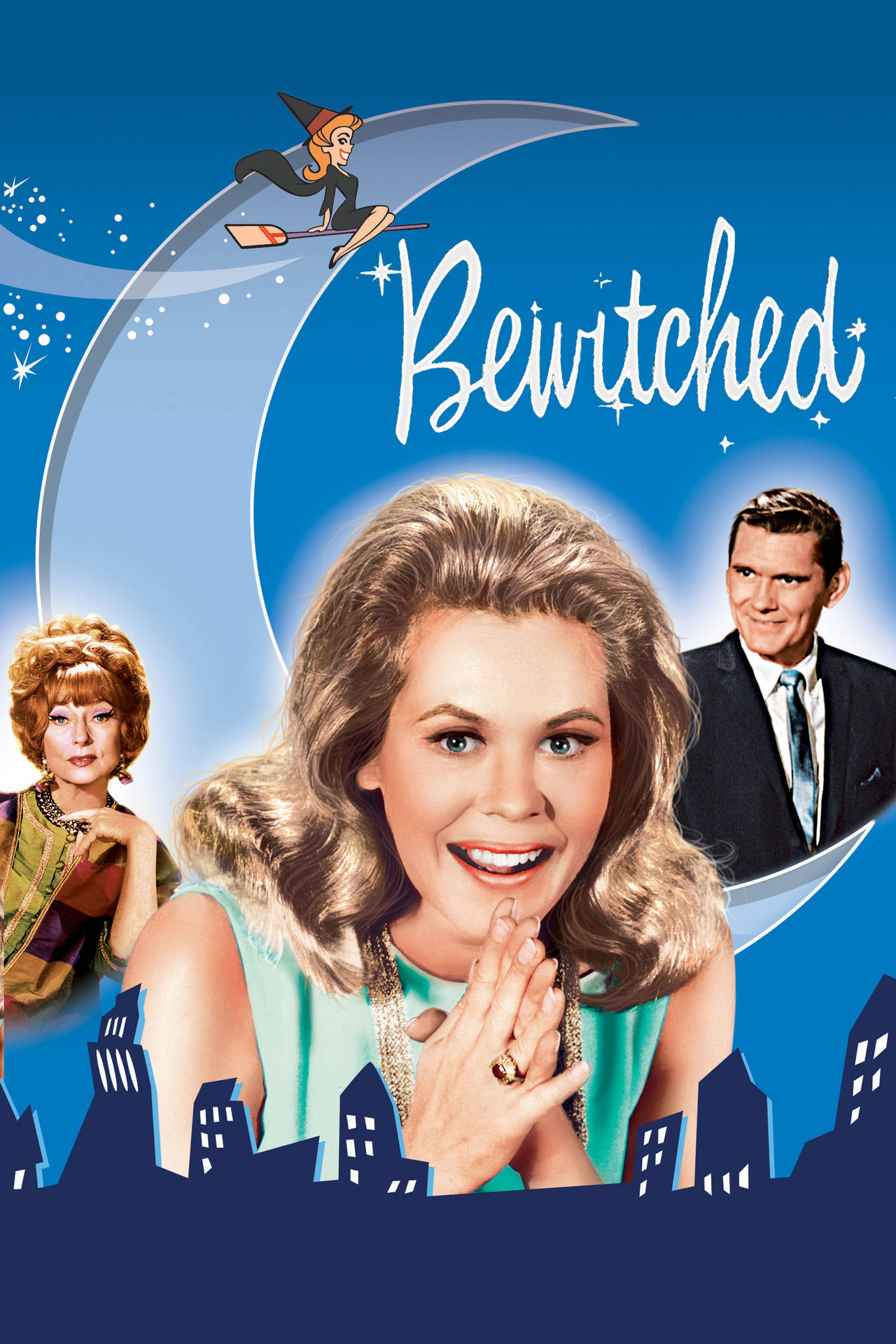 Bewitched Sitcom Poster Wallpaper