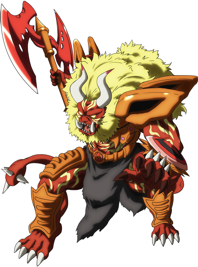 Beyblade Animated Beast Warrior PNG