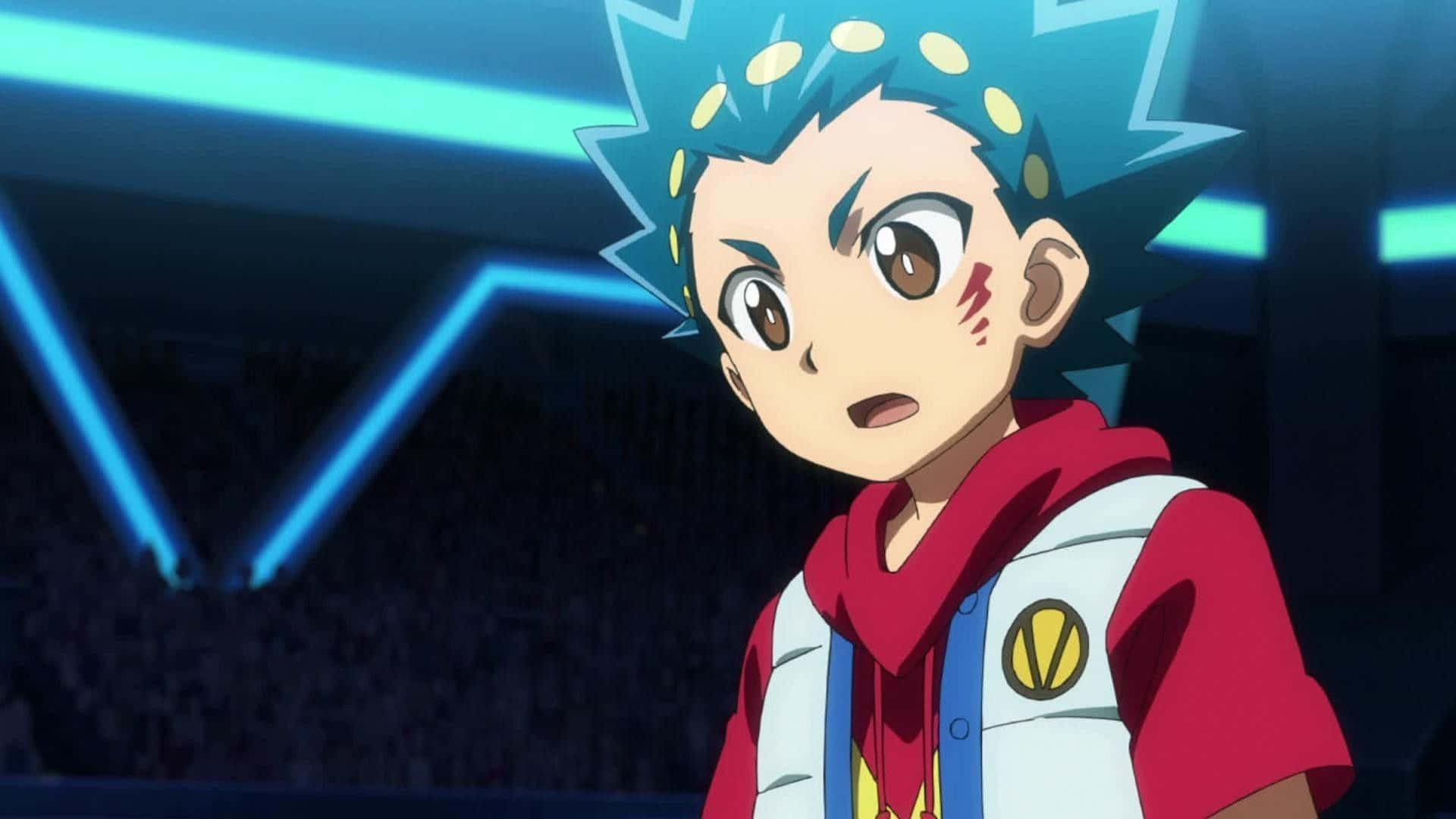 Koga battles Ryuga in the Beyblade battle that will decide the fate of their legacies.