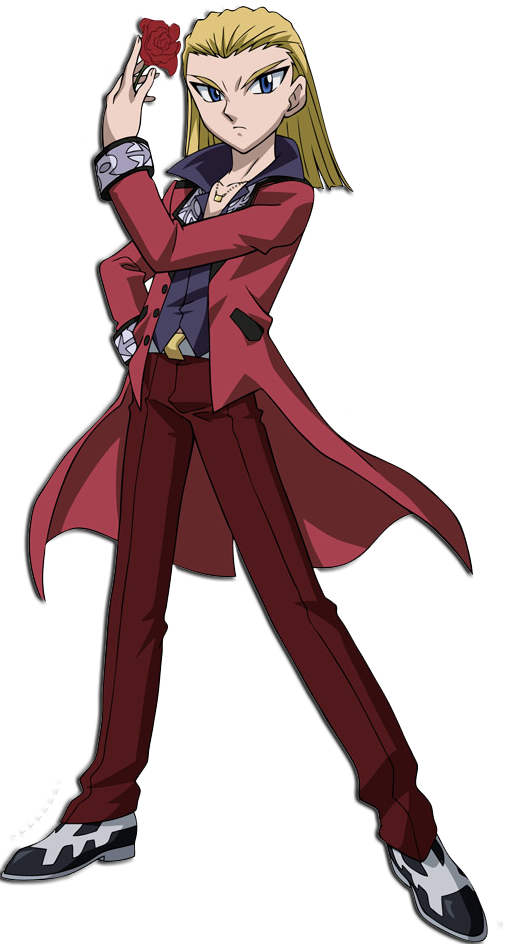 Beyblade Character With Rose PNG