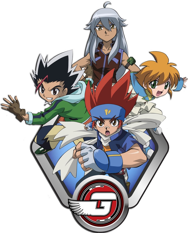 Beyblade Team Gingkaand Friends PNG