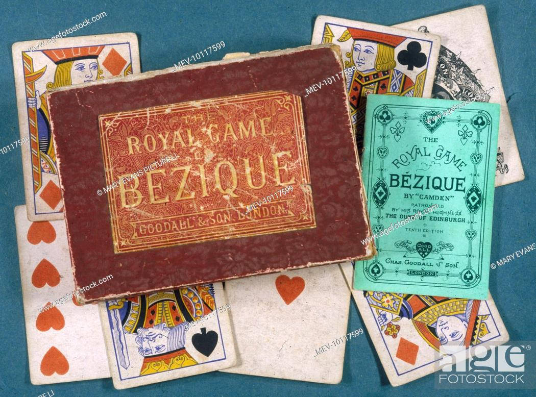 Bezique Box Old Cards Wallpaper