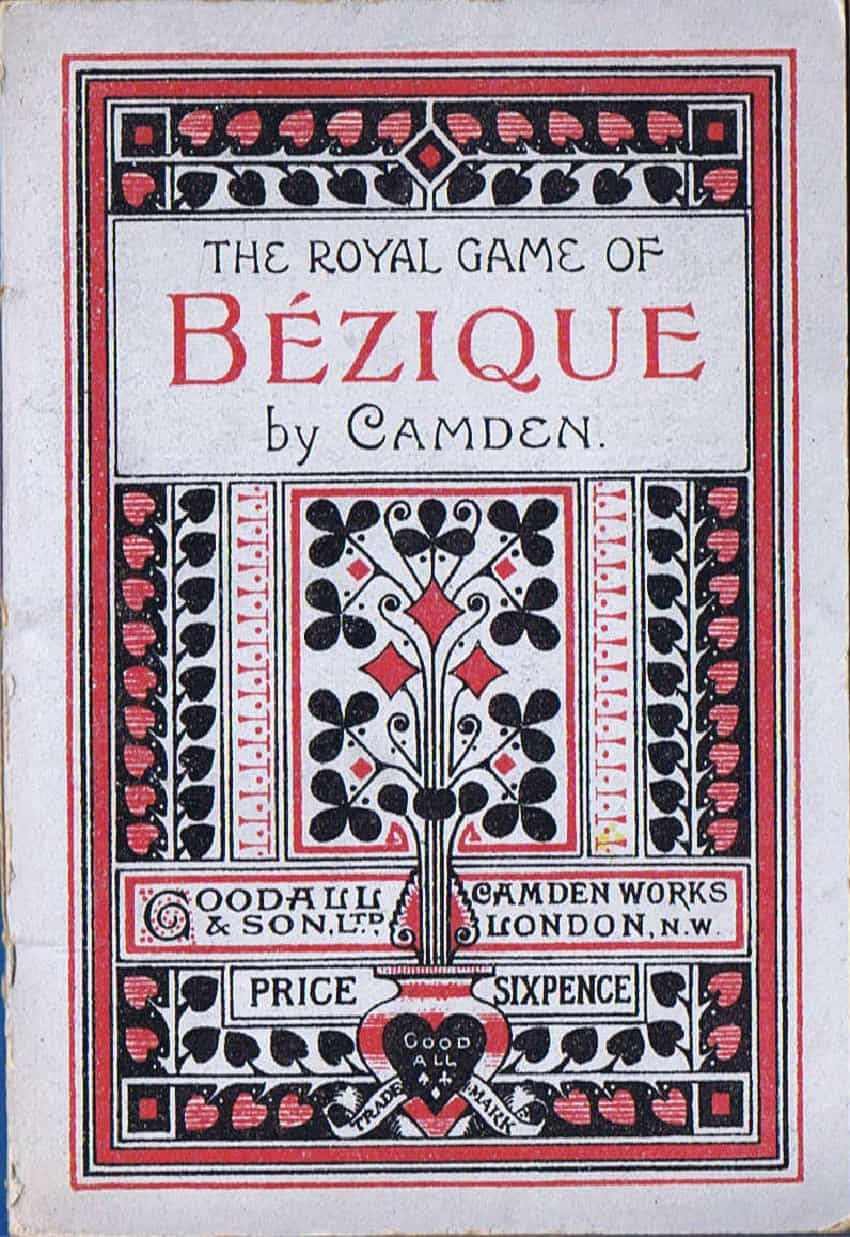 Bezique Old Card Wallpaper
