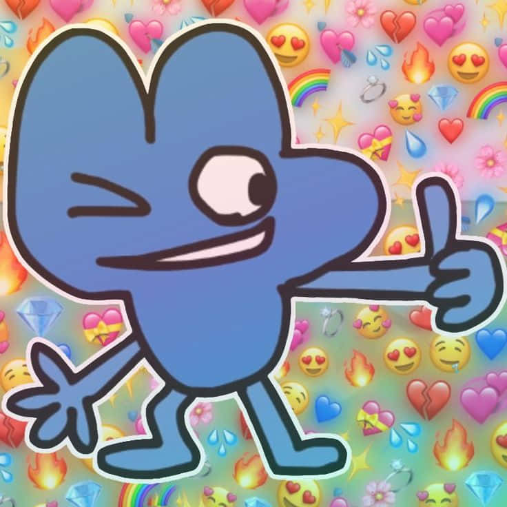 Four Cute Thumbs Up BFB Background