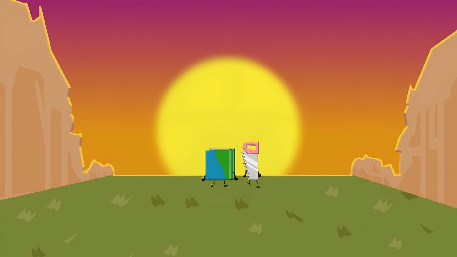 Escena Del Atardecer De Bfdi Fondo de pantalla