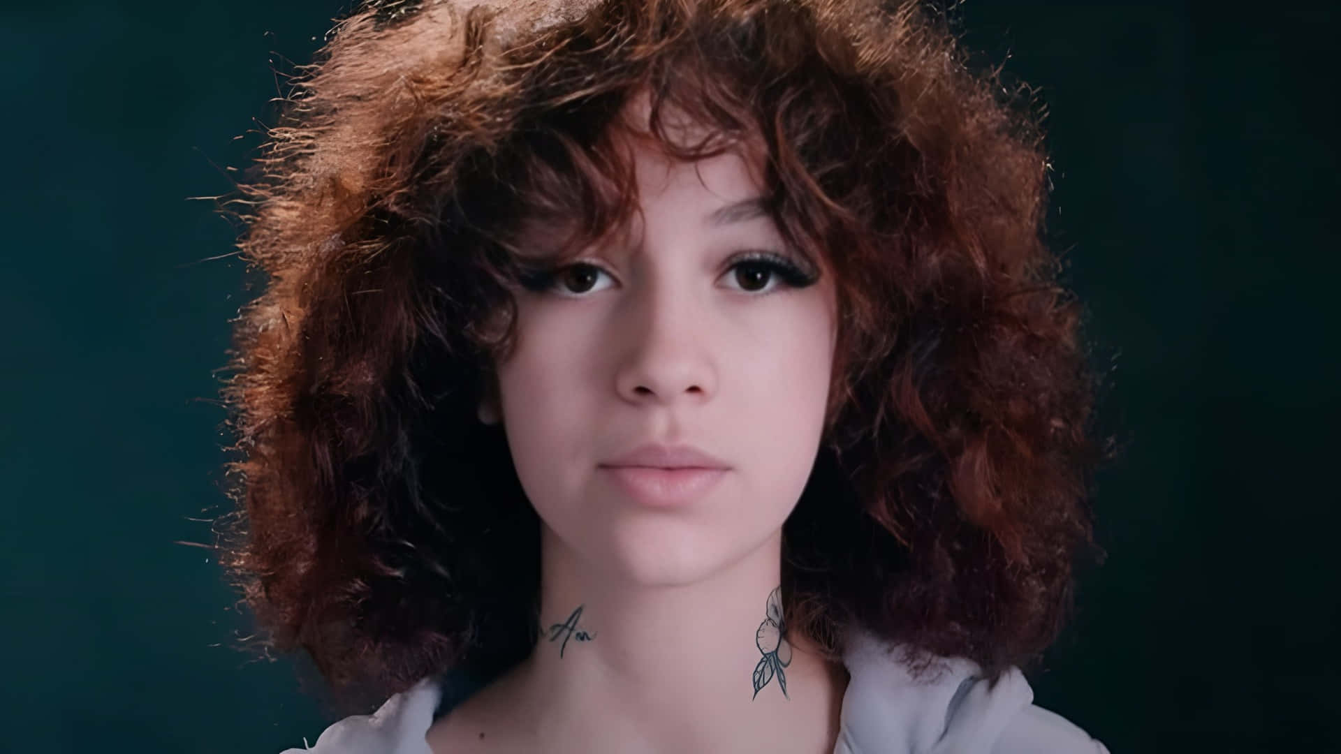 Bhad Bhabie Close Up Portrait Wallpaper