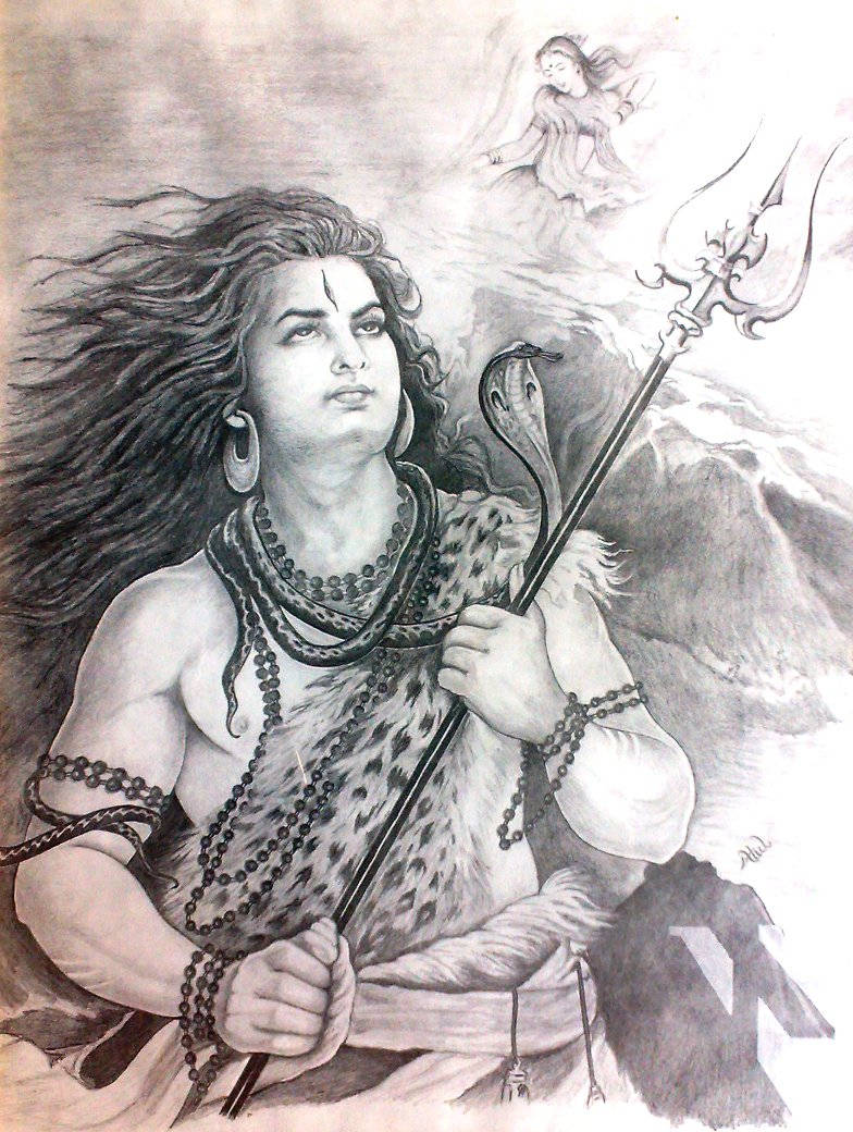 16 Shiva sketch ideas  shiva sketch shiva tattoo design shiva art