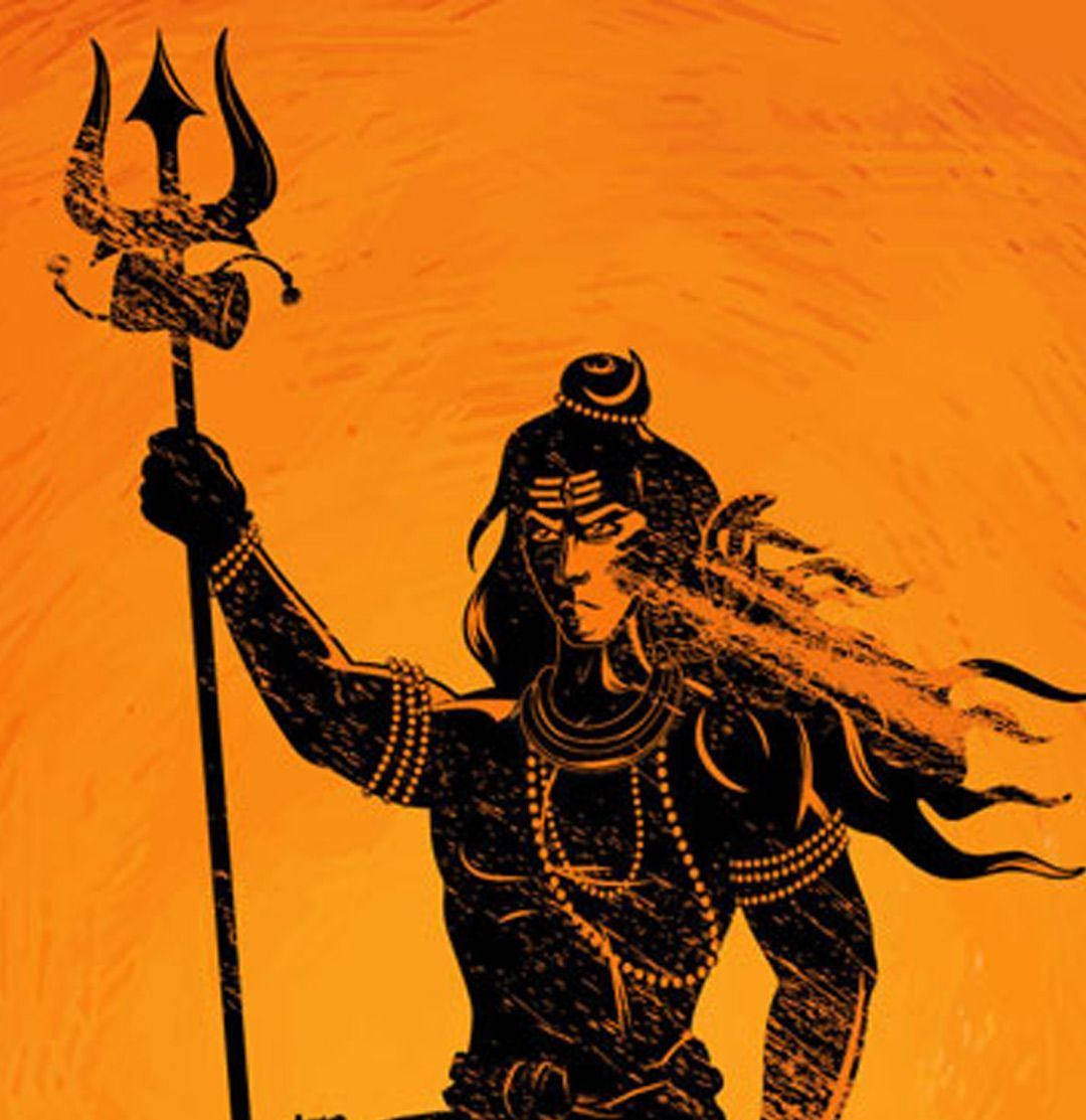 Bholenathhd Herre Shiva Konstverk. Wallpaper