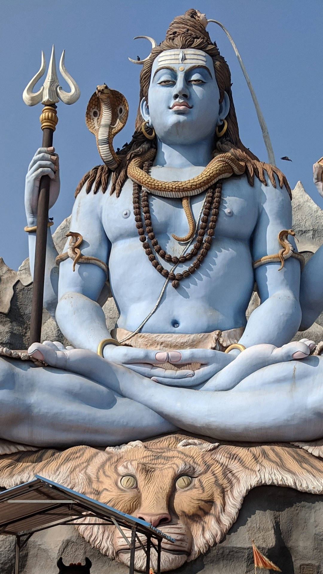 Bholenath Hd Shiva Divinità Indù Sfondo