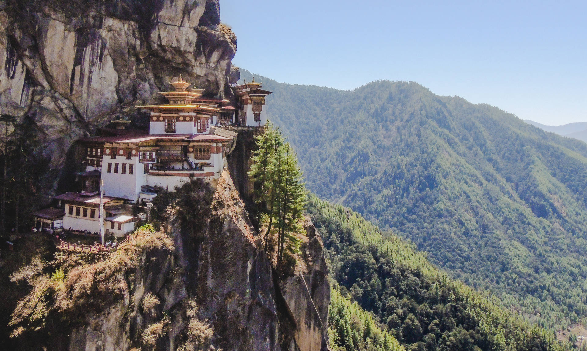 Templode Paro En Bután Fondo de pantalla