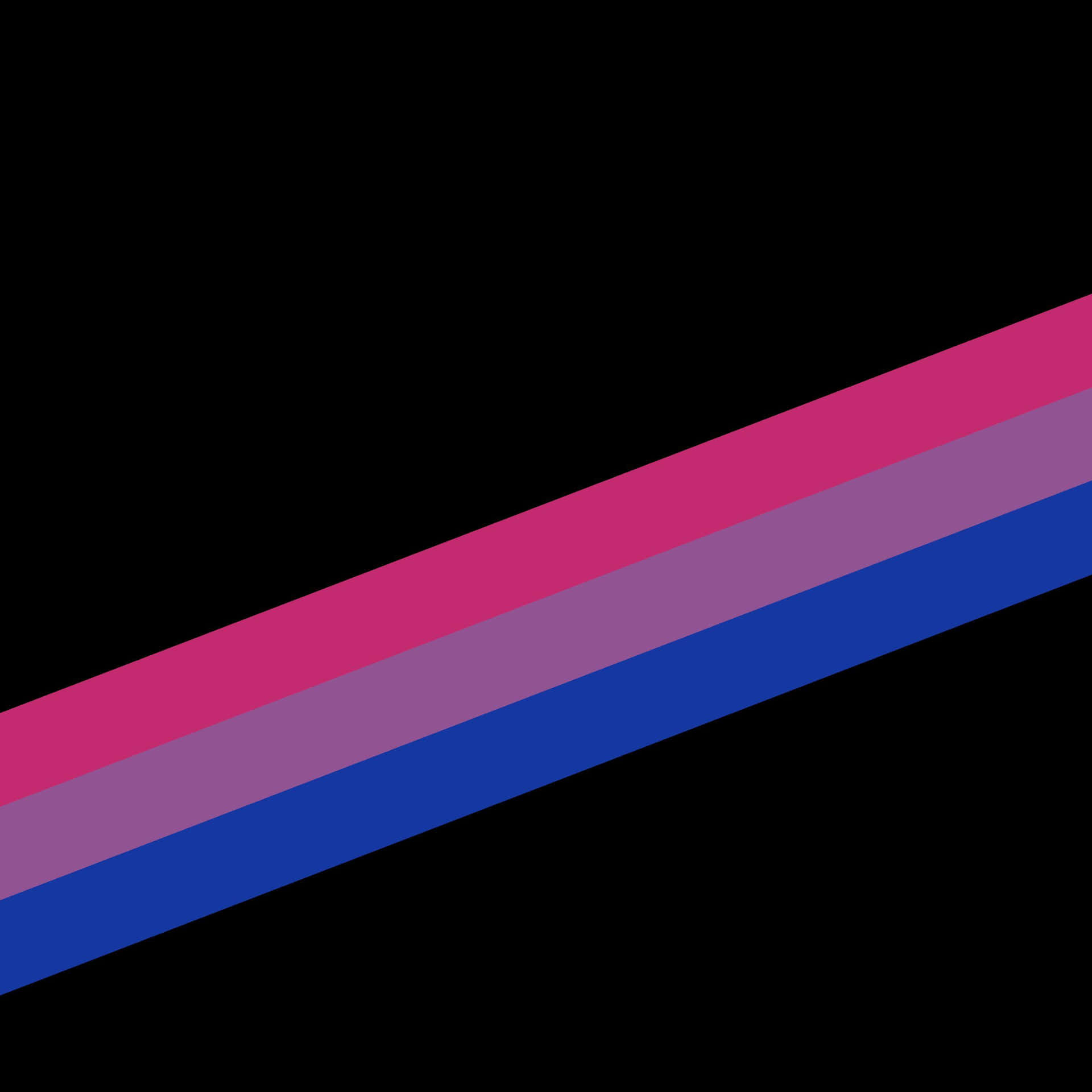 A Blue, Pink And Purple Striped Line
