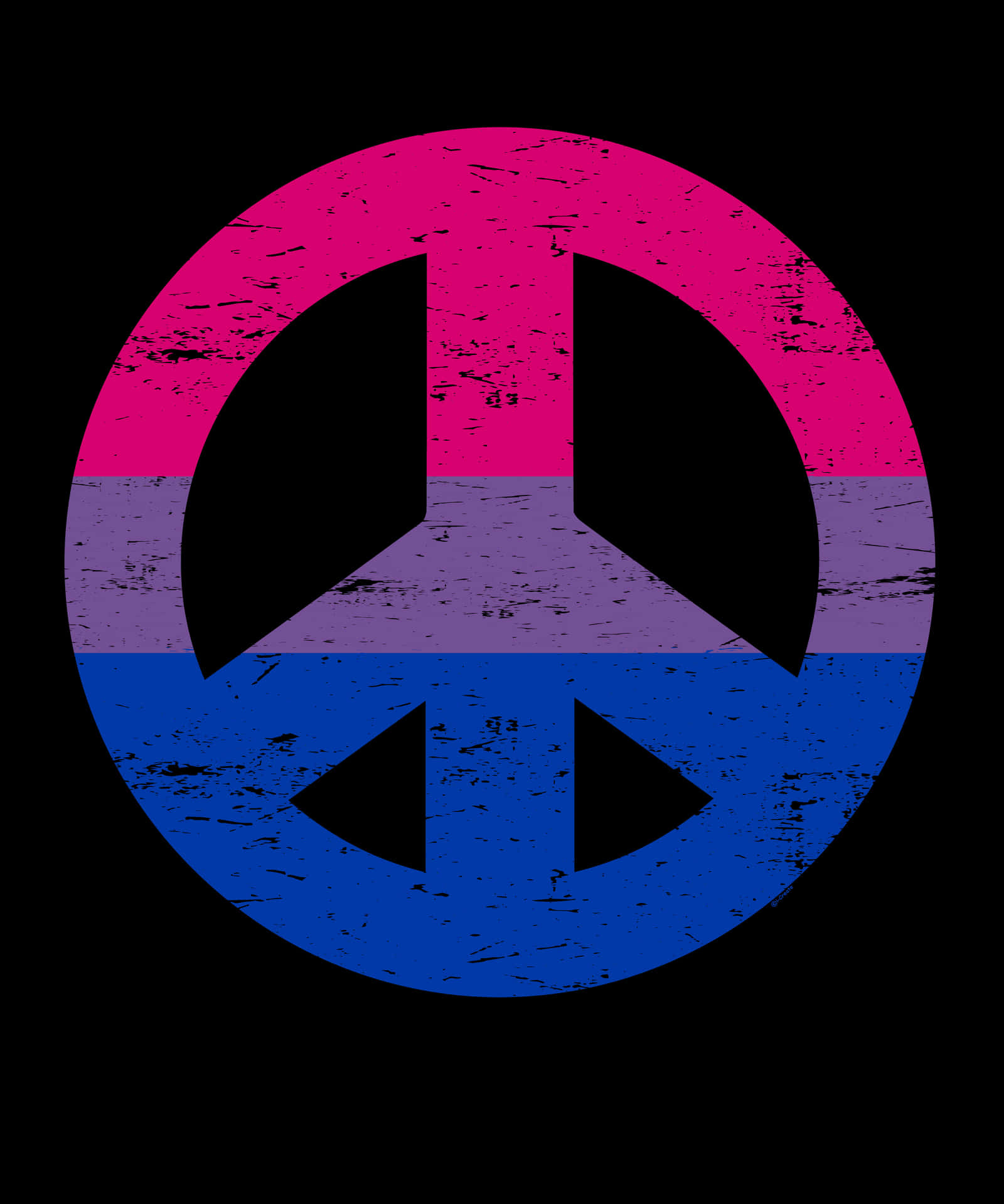 Celebrate Pride and Equality with the Bi Flag Wallpaper
