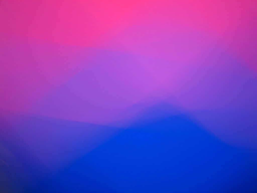 Celebrating bi-sexuality with the pride flag Wallpaper