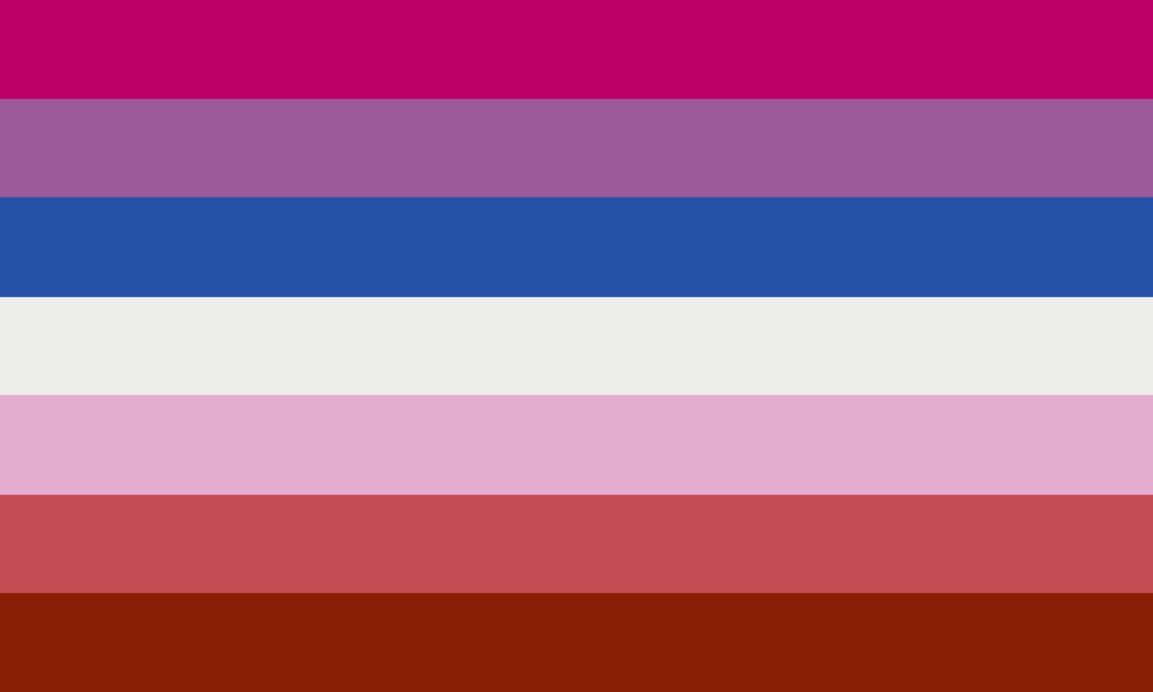 Colorful Bi Pride Flag Wallpaper