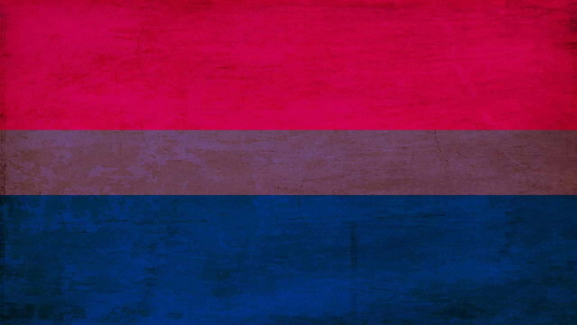 Temade Escritorio Con La Bandera Del Orgullo Bisexual Fondo de pantalla